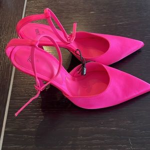 ZARA NEON HIGH HEELS